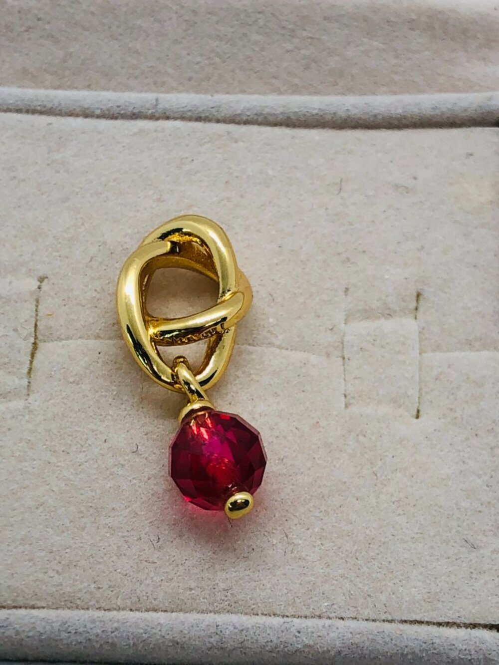 ✨🔥Pandora October Pink Eternity Circle Dangle Charm